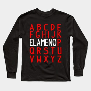 Alphabet Long Sleeve T-Shirt